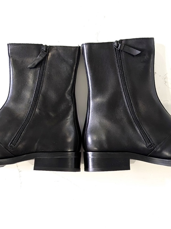 OUR LEGACY Camion Boot Black Leather EU 44 US 11 Zip Square Toe NIB Vibram main image 5